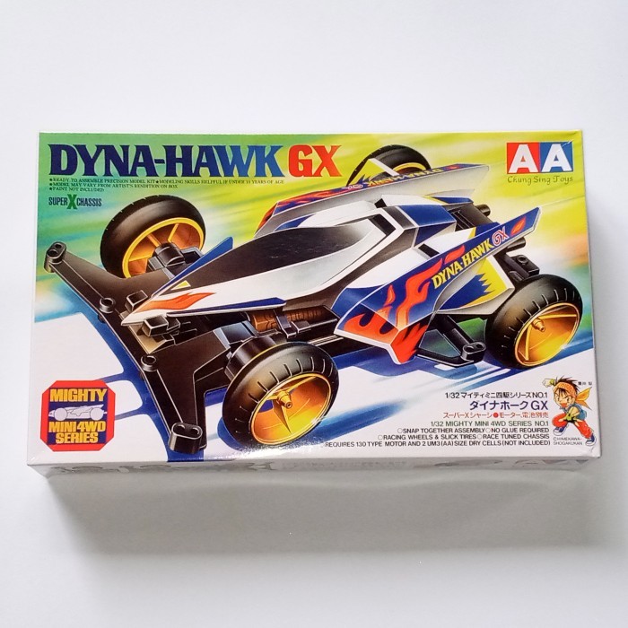 Tamiya Mini 4WD Merk AA Dyna Hawk GX