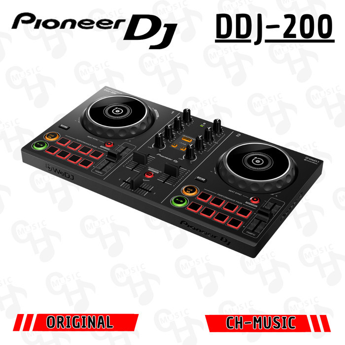 Pioneer DJ DDJ-200 Smart DJ Controller Portable With USB DDJ200