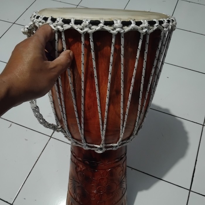 KENDANG GENDANG JIMBE 60CM ALAT MUSIK PERKUSI
