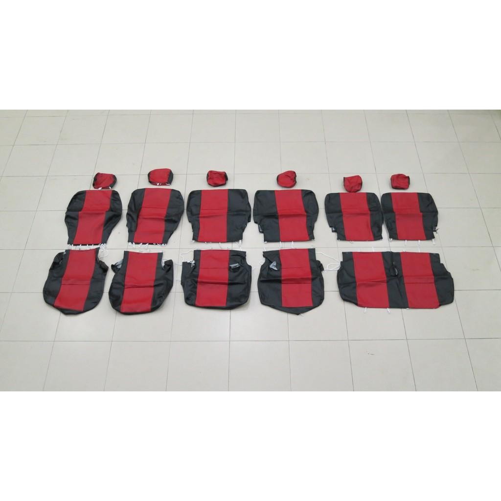 Cover Jok Toyota All New Avanza Airbag 2014-2015 Full Set Bahan Inova