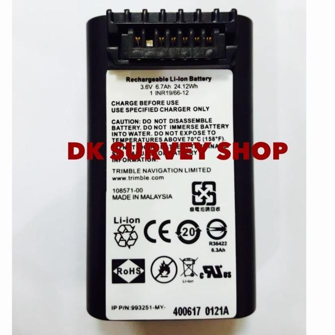 Battery Ts Total Station Nikon Nivo 2M Baterai Ts Total Station Nikon