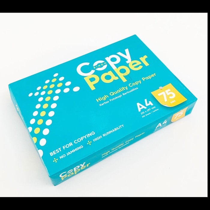 

TERBARU COPY PAPER 75GR A4 / KERTAS FOTOCOPY / KERTAS PRINT 75 A4 / 75G