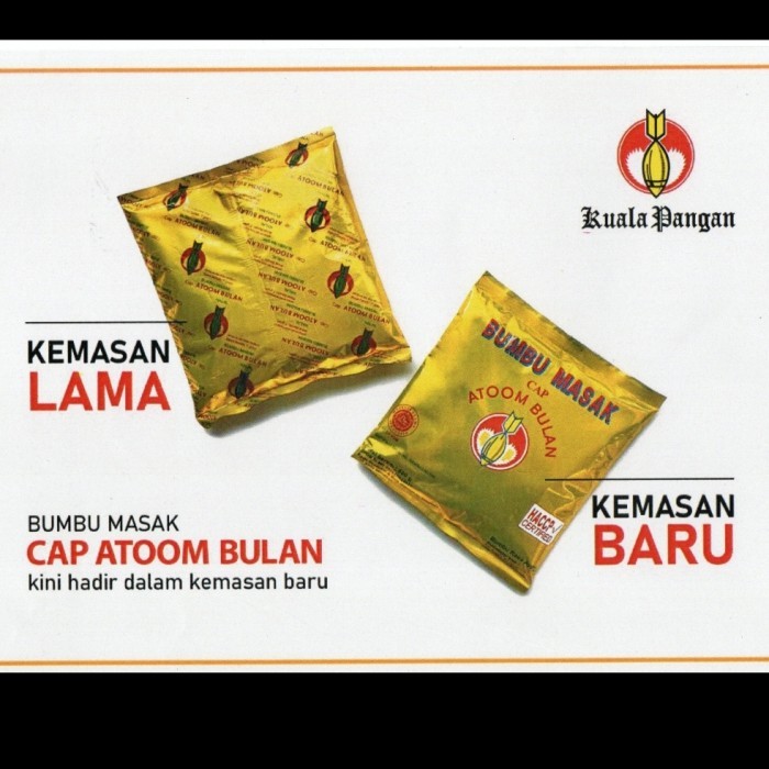 

Bumbu Masak Cap Atoom Bulan / Atom Bulan (500Gr)