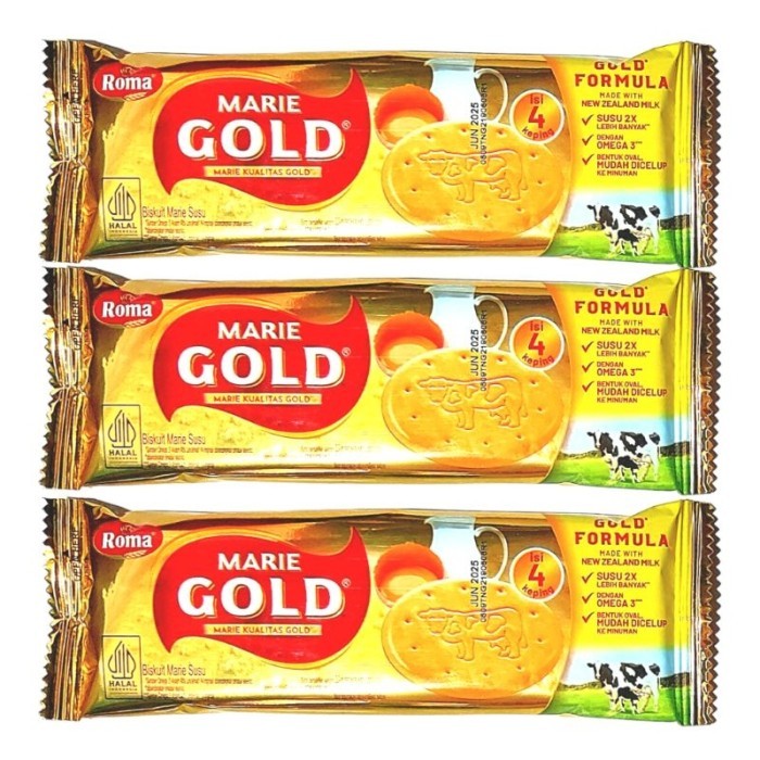 

FREE ONGKIR Beda Dari Yang Lain: Biskuit Roma MARIE GOLD 12 x 22 Gram MarieGold Rasa Mantul Bikin