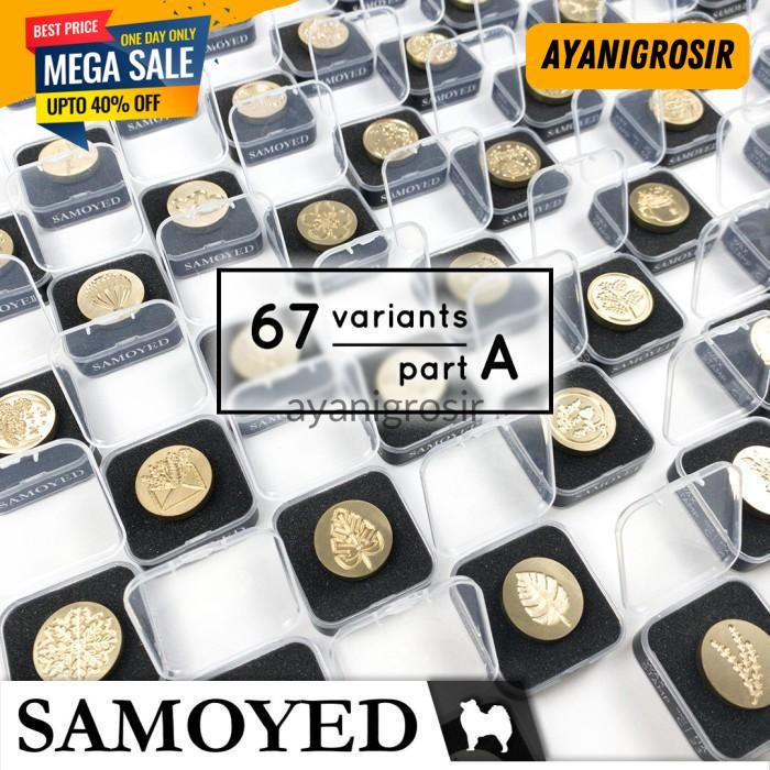 

POPULER STEMPEL LILIN SEGEL / SEALING WAX STAMP SAMOYED WXST A BY AYANI GROSIR !!