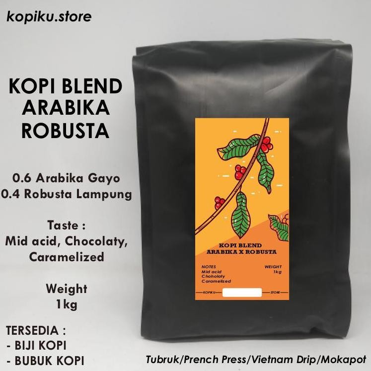 

Ready Kopi Blend Bubuk - Arabika Robusta 1Kg - (Khusus Bubuk)