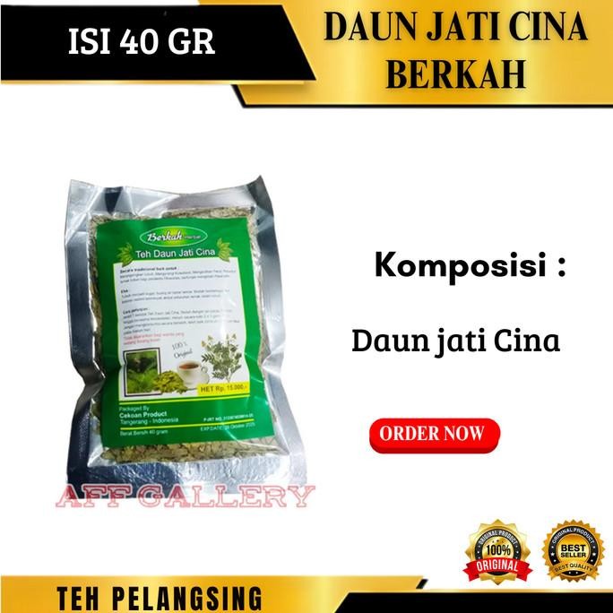 

Special Edition Teh Daun Jati Cina Berkah Herbal 40 gr | Teh Pelangsing