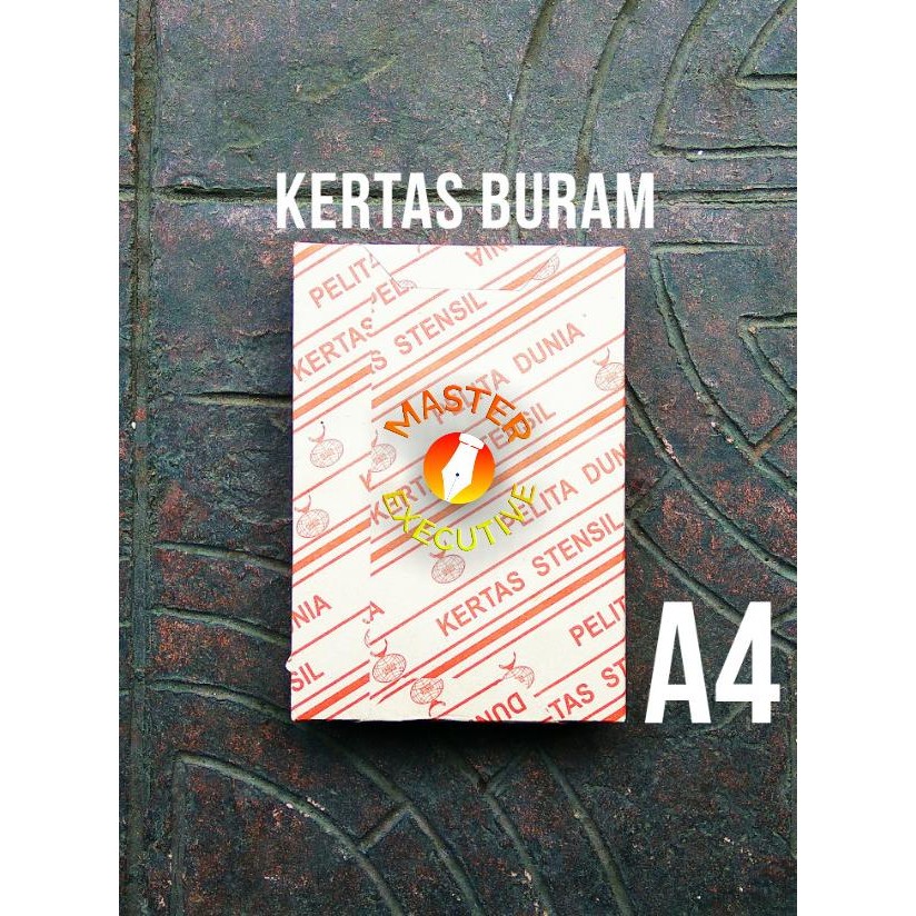 

Sale Pelita Dunia Kertas Stensil A4 Buram 210 X 297 Mm - Bukan Hvs