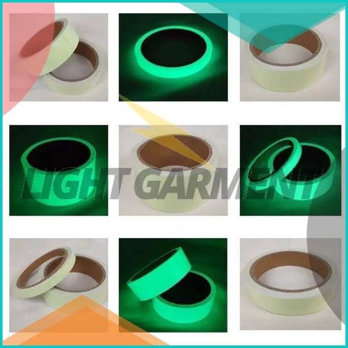 

Stiker Glow in the Dark 1 Meter / Sticker Lakban Menyala Tempat Gelap