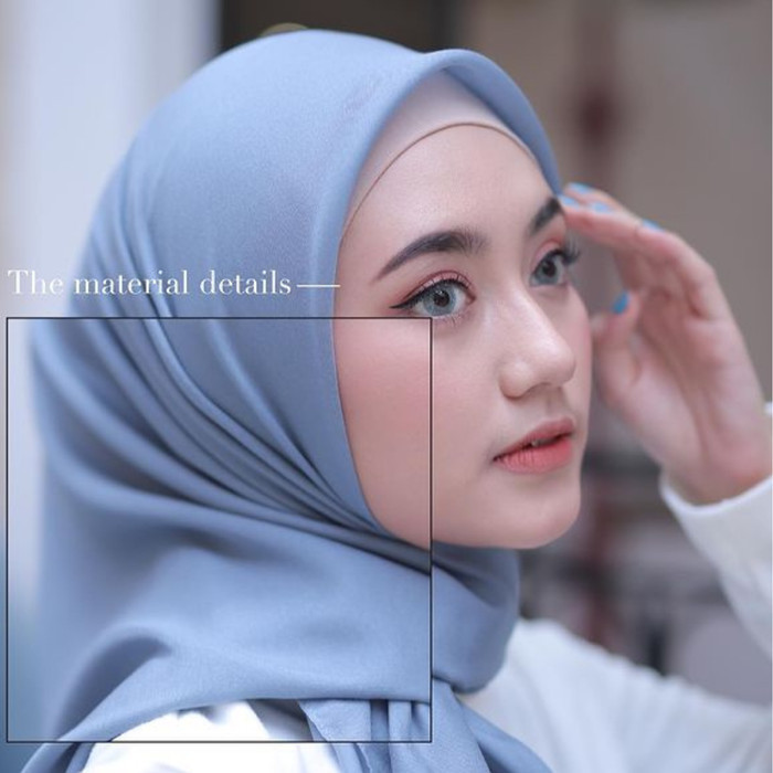 Jilbab Segiempat Paris Premium Anti Letoy #Original