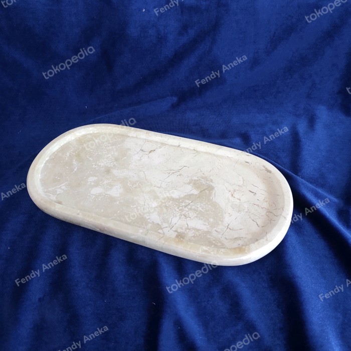 Oval Marble tray / tray marmer oval