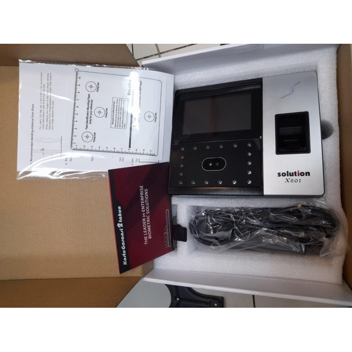 Mesin Absen Solution X 601 / Solution Fingerprint X601