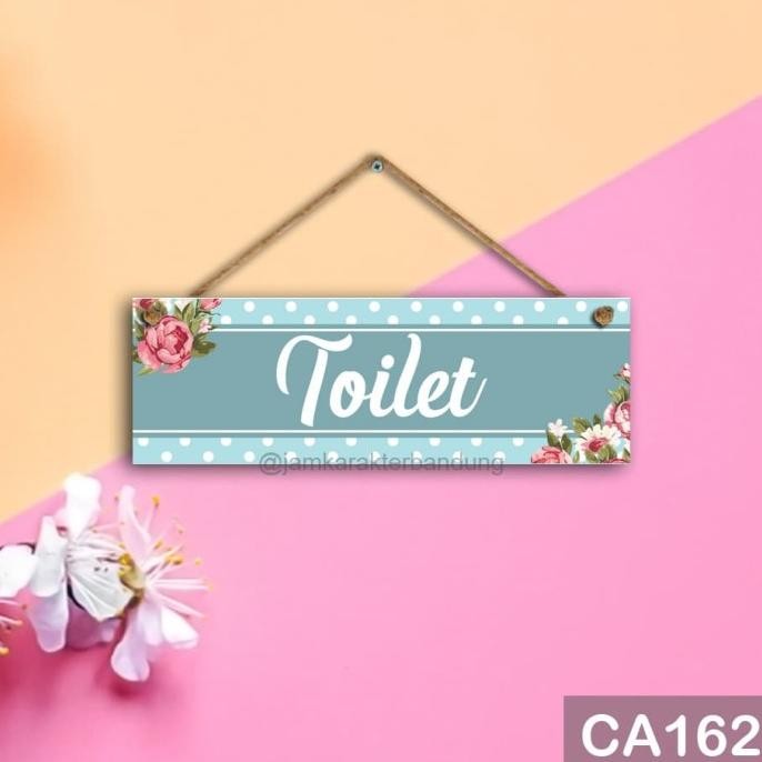 WALL DECOR HIASAN PAJANGAN DINDING RUMAH TULISAN TOILET