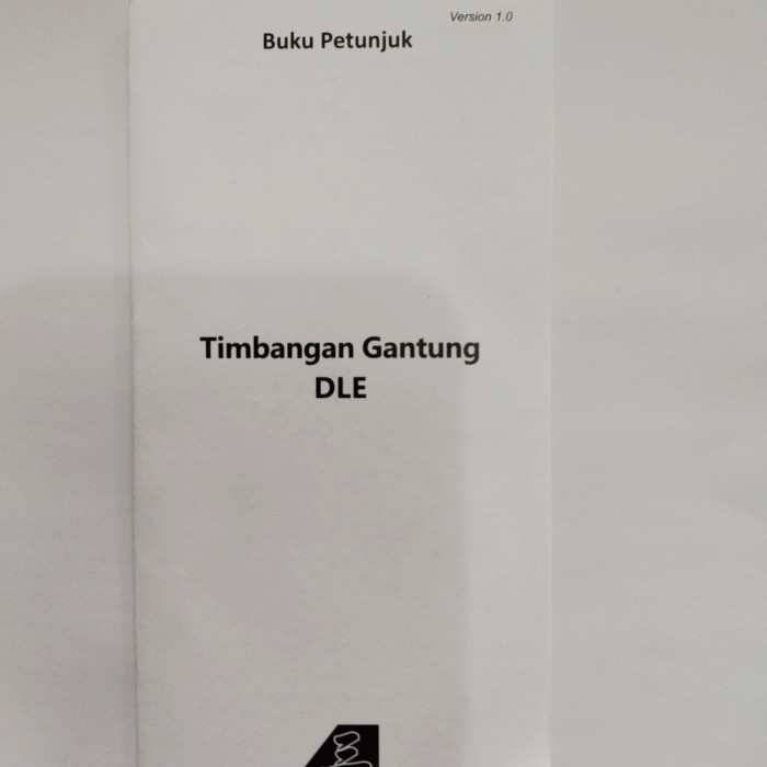 Timbangan Gantung Elektrik Dle 75 Kg