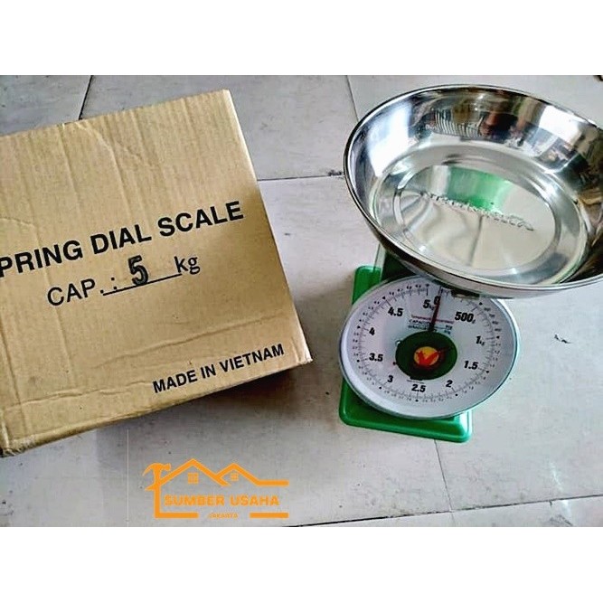 Nhs Timbangan Duduk Jarum 5Kg Timbangan Manual 5 Kg