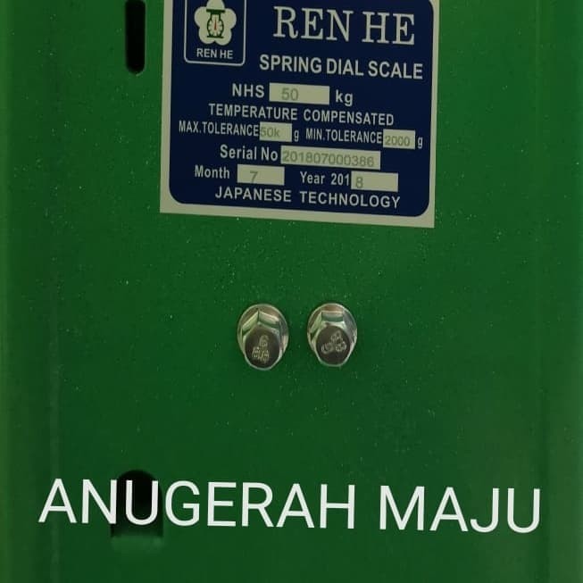 Timbangan Duduk Jarum 50B Vietnam Qlty /Timbangan Manual Ren He 50 Kg