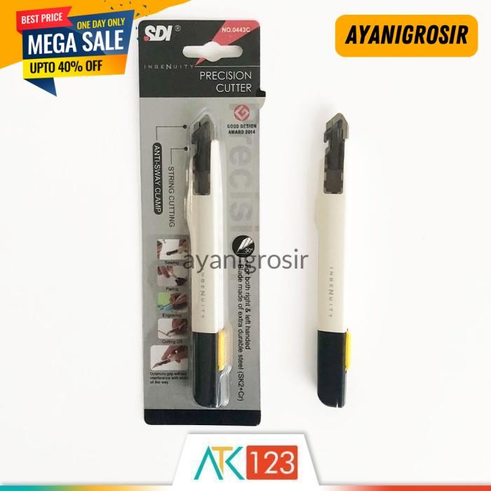 

GRATIS ONGKIR PRECISION CUTTER 30 DERAJAT SDI INGENUITY NO. 0443C BY AYANI GROSIR !!