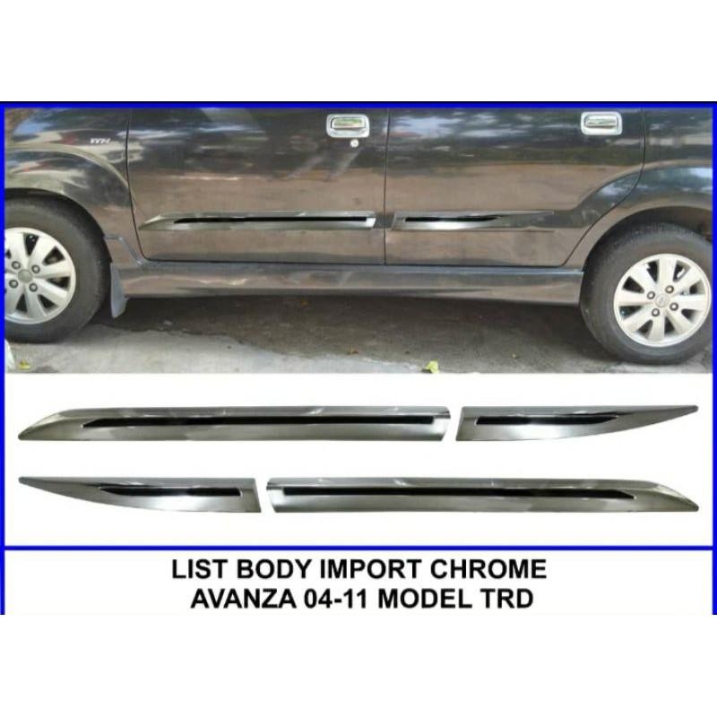 List Body Avanza Dan Xenia 2004 - 2011