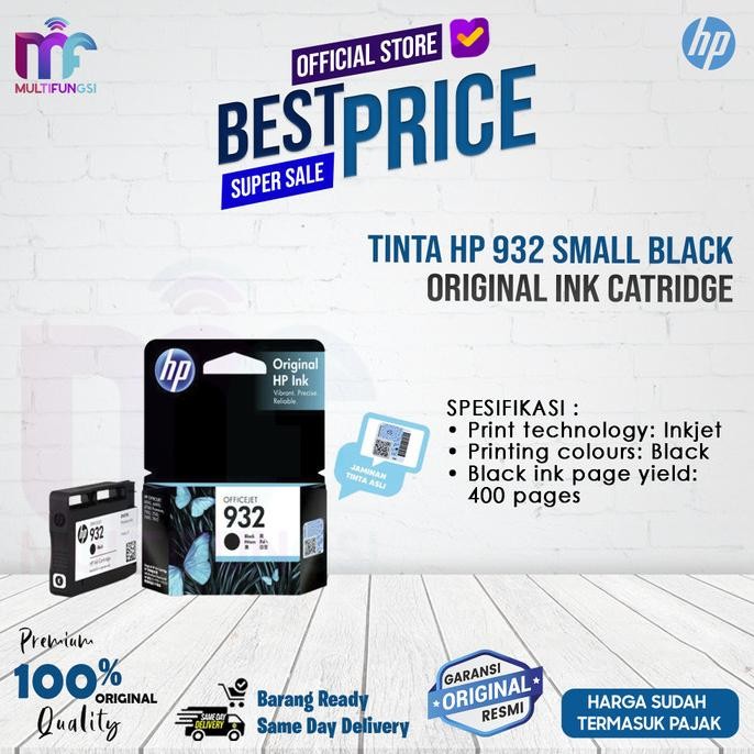 

Tinta HP 932 small Black original ink catridge