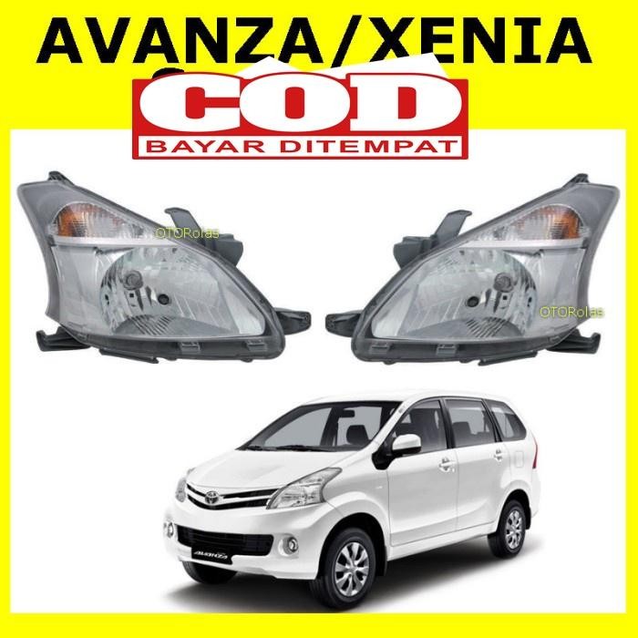 Headlamp Mobil Avanza Veloz Xenia Th 2012 S/D 2015 Lampu Depan