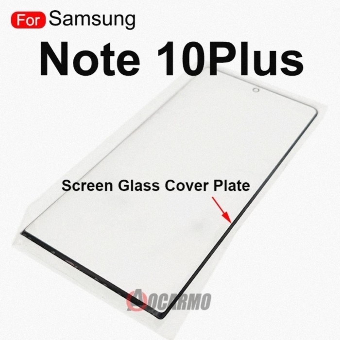 KACA LCD PLUS OCA SAMSUNG NOTE 10 PLUS NOTE 10+