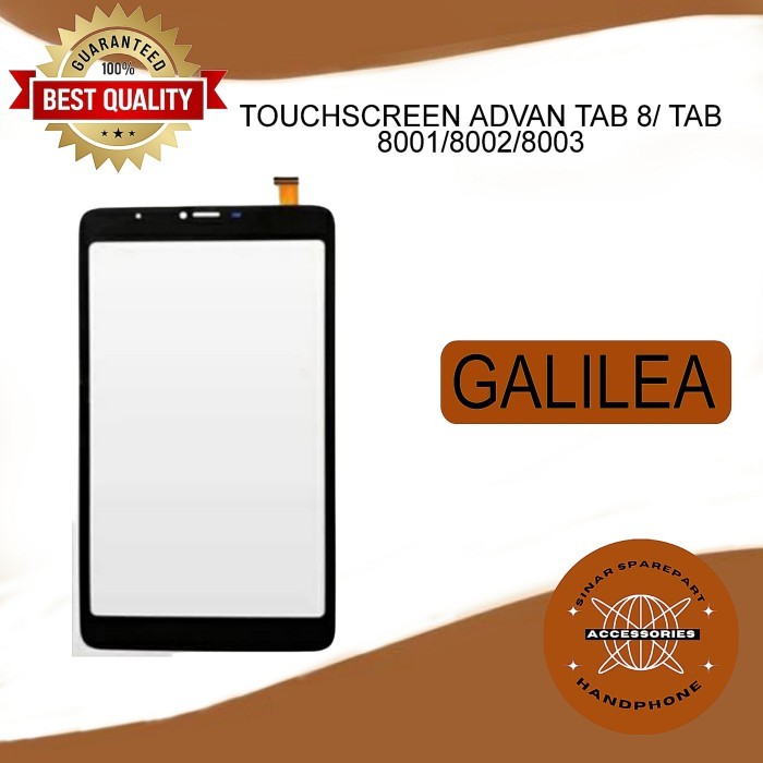 TOUCHSCREEN ADVAN TAB 8 GALILEA TAB 8001 T8001 8002 8003 NEW ORI