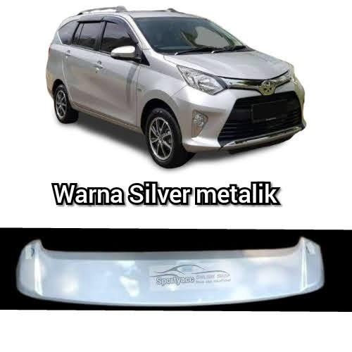 Spoiler Calya Sigra Model Sporty Plasti Abs Mb