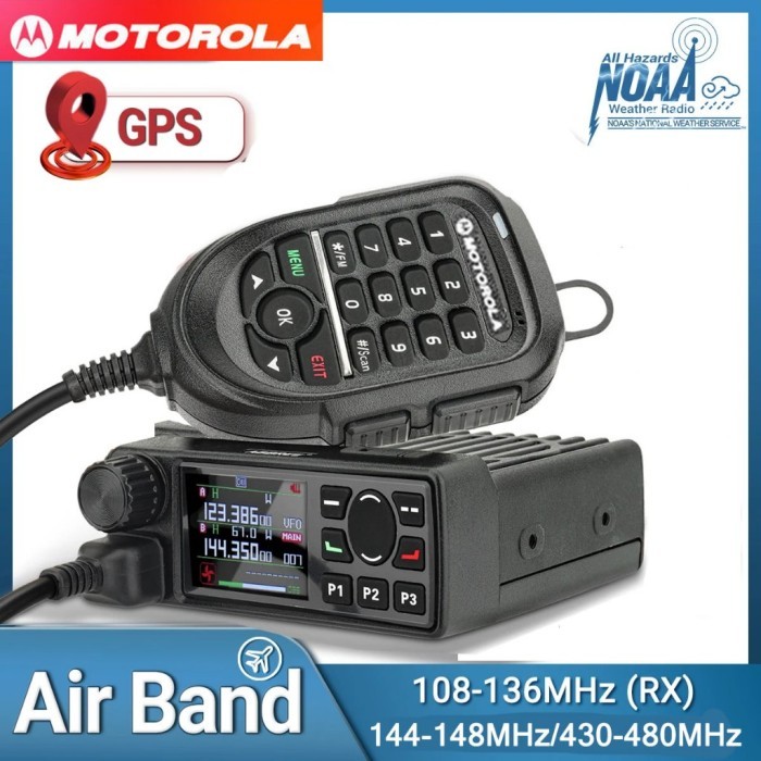 Mini Base Radio HT Walkie Talkie Motorola MT8900 Asli Jarak Jauh 50KM mobil Vehicle Radio Dual Band