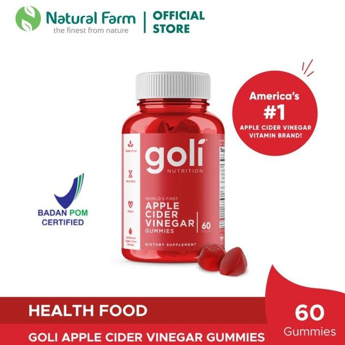 

Goli Apple Cider Vinegar Gummies 60