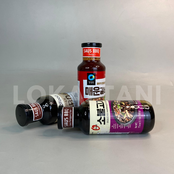 

O'Food Saus Beef Korean Bbq Untuk Daging Sapi 3 Varian Rasa 500Gr