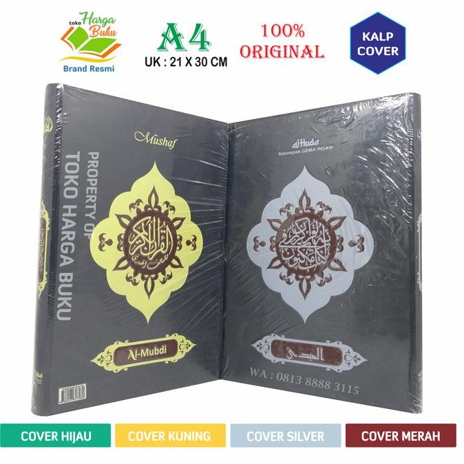 

Al-Quran Mushaf Al-Mubdi Al Mubdi Ukuran Besar A4 Jaket Resleting GIP