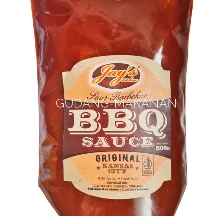 

Jay'S Kitchen Bare Sauce / Saus Panggang Bbq 500Gr
