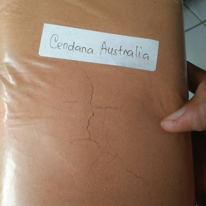 

Dijual!!! bubuk kayu cendana Australia