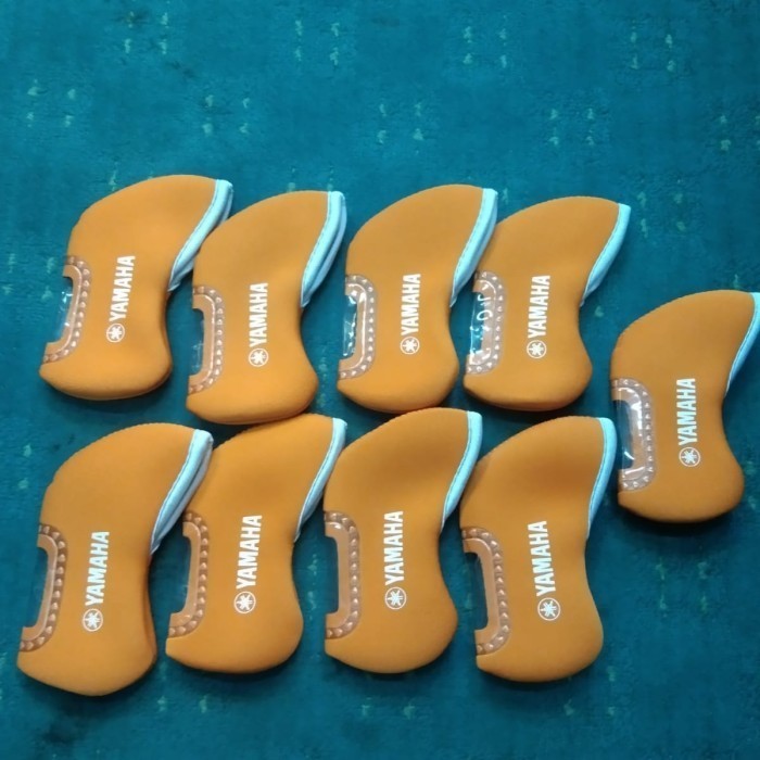 sarung stik golf cover iron set yamaha - Orange