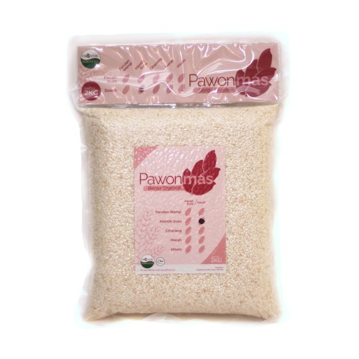 

TERBARU Pawonmas Beras Mentik Susu Organik Sosoh [2kg]