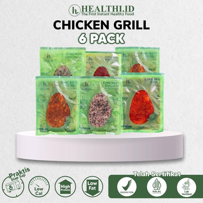 

Chicken Healthi Paket 3 Grill 6 Pcs
