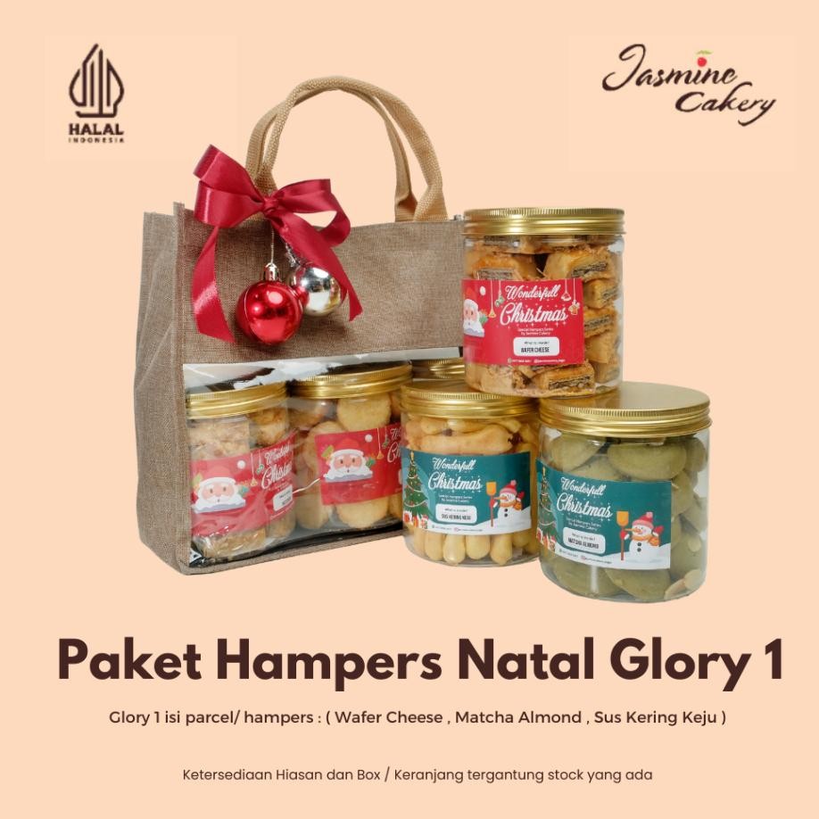 

Jasmine Cakery Christmas Hampers Glory 1 / Parcel Natal dan Tahun Baru