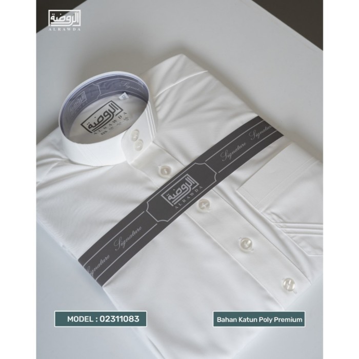 AL RAWDA by Al Haramain Jubah / Gas Pria Dewasa Slimfit Series (1083)