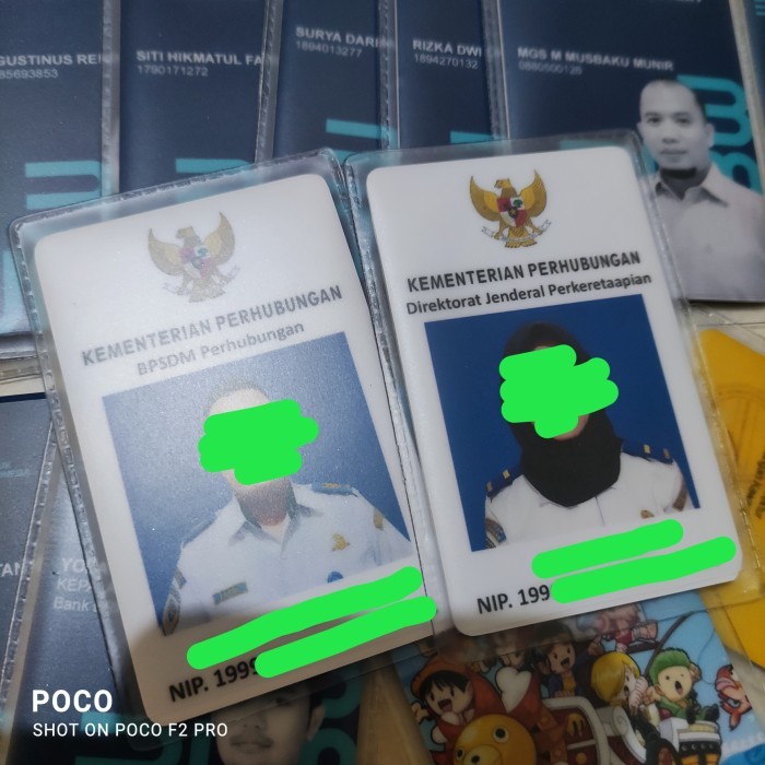 Idcard ID Card Emoney Kemenhub Kementerian Perhubungan