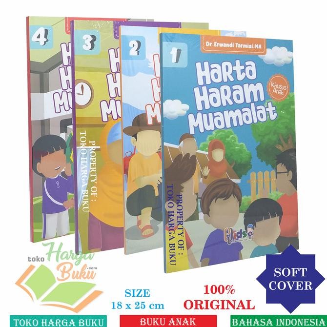 

Paket 4 Buku Harta Haram Muamalat Khusus Anak Jilid 1 2 3 4 PQQ