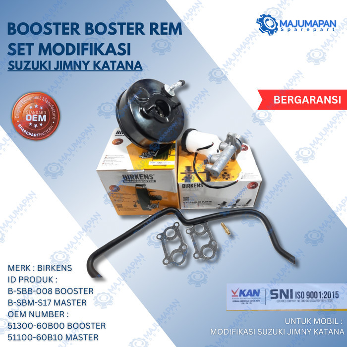 TERMURAH - BOOSTER SET KATANA JIMNY BOSTER SET JIMNY KATANA REM BOOSTER KATANA