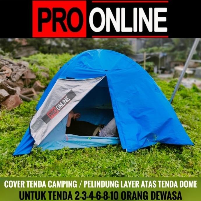 Cover Tenda Layer - Pelindung Atap Tenda Camping - Tenda Dobel Layer