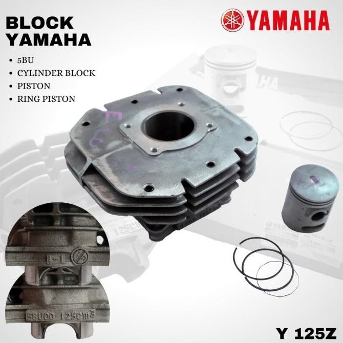 Blok seher set yamaha 125z Original malaysia 5BU