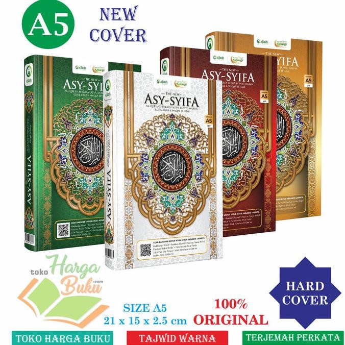 

Al-Quran Asy-Syifa A5 HC Perkata Latin Tajwid Warna Rasm Usmani