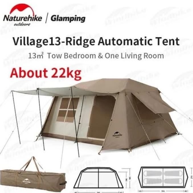Naturehike Village 13 Ready Stock