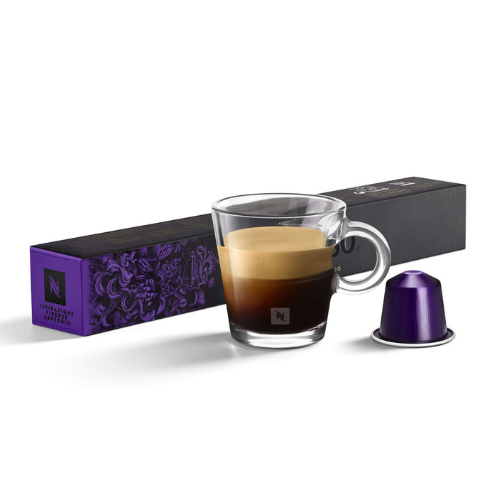 

Terlaris Nespresso Firenze Arpeggio Coffee Capsule / Kapsul Kopi - 10 Capsules