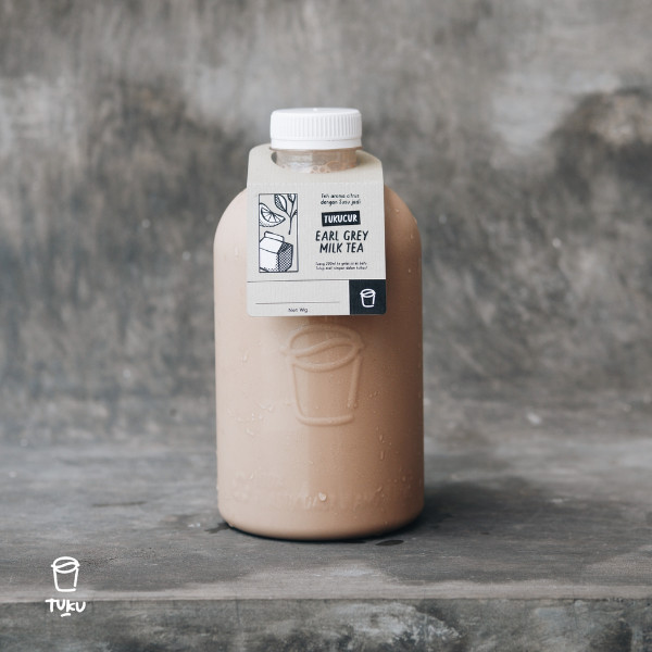 

Ready Stock Tuku - Tukucur Earl Grey Milk Tea 1 Liter