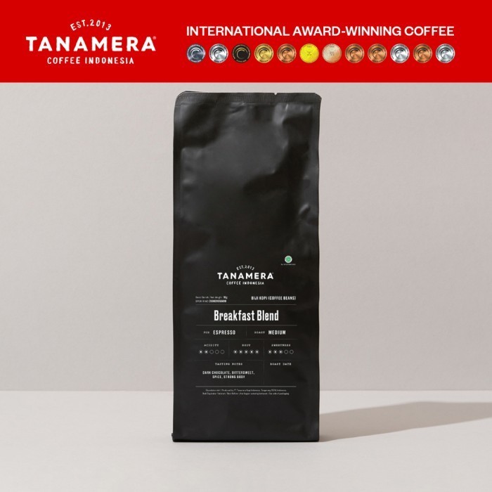 

Termurah Breakfast Blend 1Kg, Coffee Beans/Biji Kopi Tanamera Coffee