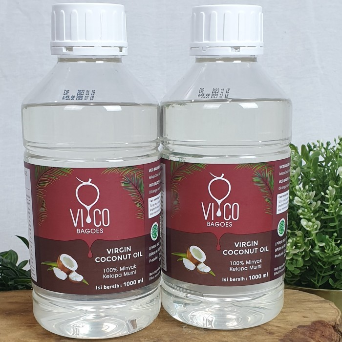 

Best Seller Vco Virgin Coconut Oil Vico Bagoes 1 Liter