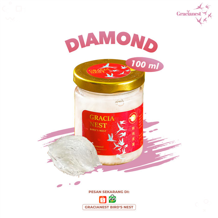 

Diskon Minuman Sarang Burung Walet Diamond Fully Concentrated 100 Ml